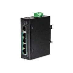 TRENDnet TI-PE50 DIN-Rail Switch 5-Port Industrial Fast Ethernet PoE+