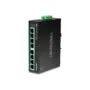 TRENDnet TI-PE80 Industrial Fast Ethernet PoE+ DIN-Rail Switch 8-Port