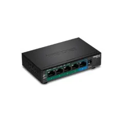 TRENDnet TPE-TG52 5-Port PoE Switch Gigabit PoE+ 32W