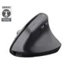 Trust Bayo+ Kabellose Ergonomische Mouse Bluetooth und 2.4G-USB-Mikroempfänger. Auflösung 2.400 dpi