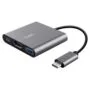 Trust Dalyx 3-in-1 Multiport USB-C Adapter - Dockingstation
