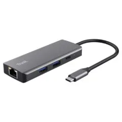 Trust Dalyx - Dockingstation - für Laptop - USB-C
