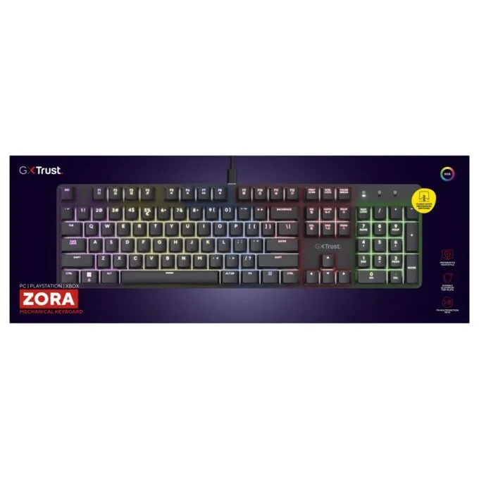 TRUST GXT871 ZORA MECH. TASTATUR DE — image 5