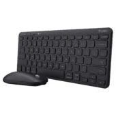 Trust LYRA kabelloses und komp.Multi-Device Tastatur & Maus Set mit Bluetooth & USB-Empfänger