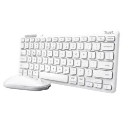 Trust Lyra Wireless Keyboard & Mouse White DE