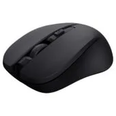 TRUST Mydo Leise optische Maus, Kabellos Reduziert Klickgeräusche um mindestens 90 %