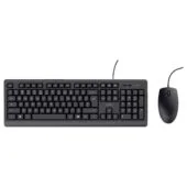 Trust TKM-250 - Tastatur-und-Maus-Set - DE - schwarz