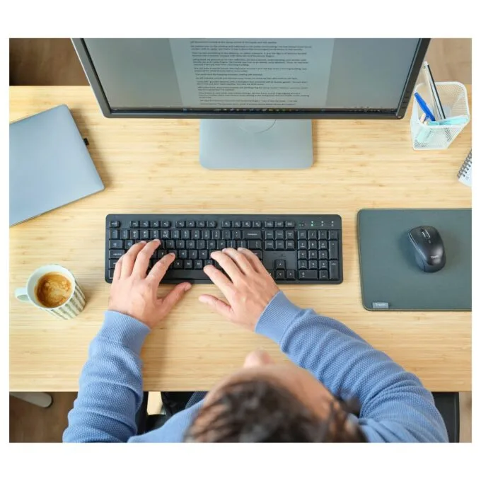 Trust TKM-360 - Tastatur-und-Maus-Set - DE schwarz — image 9