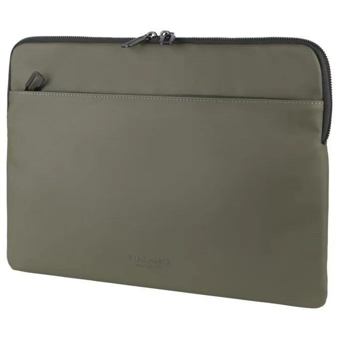 Tucano Gommo Notebooktasche Sleeve mit Vorderfach 13-14' olivengrün — image 3