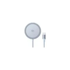 UGREEN W753 MagFlow Magnetic Wireless Charging Pad 25W Qi2 zertifiziert silber