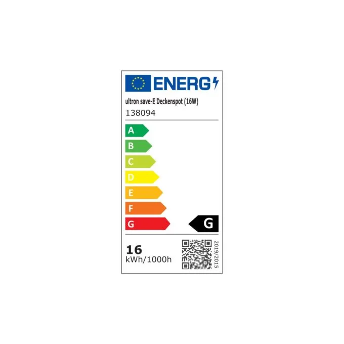 Ultron LED Deckenspot save-E 6'' 16 Watt 4000K. 900lm — image 2