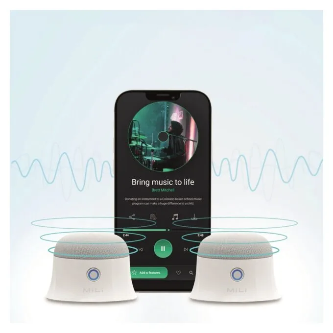 ultron Mag Soundmate magnetic BT Speaker 2 Stück white — image 3