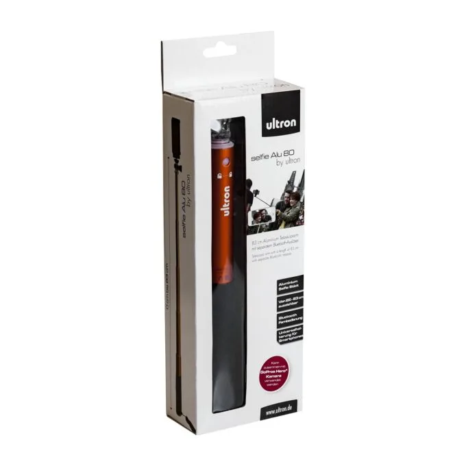 Ultron Selfie-Stick Alu 80 gold orange — image 3