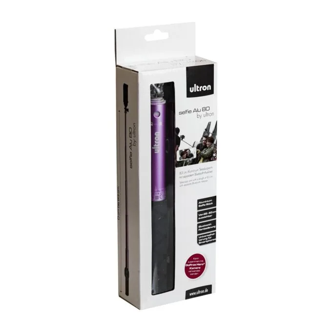 Ultron Selfie-Stick Alu 80 pink — image 2