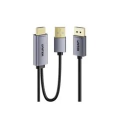 Unitek HDMI to DisplayPort Cable 4K60Hz 1.8m with USB Power Cable V1714