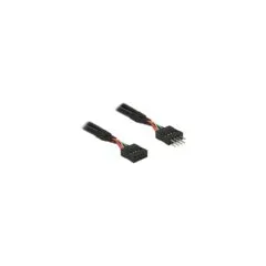 USB 2.0 10 Pin Verlängerungskabel Pfostenstecker to Pfostenbuchse 10 cm