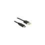 USB 2.0 A - C (Stecker-Stecker) 0.5 m schwarz Delock