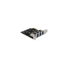 USB 5 Gbps PCI Express x1 Karte mit 4 x externen Typ-A Buchsen
