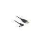USB DeLock Gleichstomstecker 5.5x2.5mm - USB-A 1.5m black