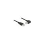 USB Delock USB 2.0 Typ-A - to Typ-B Steckewr gewinkelt 1m