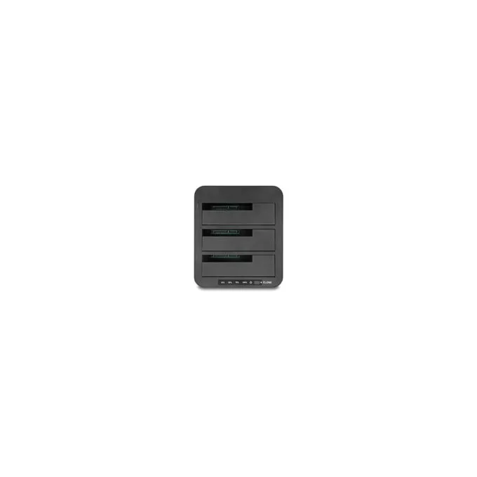 USB Dockingstation für 3 x SATA HDD SSD mit 1:2 Klon Funktion — image 3