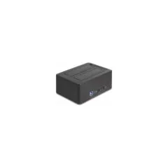 USB Dual Dockingstation für 2 x SATA HDD SSD mit Klon Funktion und Card Reader + zusätzlichem USB Port