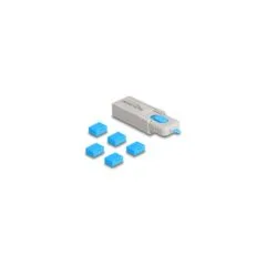 USB Port Blocker Set für USB Typ-A Buchse 5 Stück + Verschlusswerkzeug