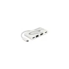 USB Type-CTM 3.1 Dockingstation HDMI 4K 30 Hz + VGA + LAN + USB PD