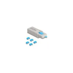 USB Type-CTM Port Blocker Set für USB Type-CTM Buchsen 5 Stück + Verschlusswerkzeug