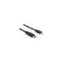 USB2.0 USB Type-C 2.0 Stecker to USB 2.0 Typ Micro-B Stecker 0.5 m schwarz Delock