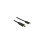 USB2.0 USB Type-C 2.0 Stecker to USB 2.0 Typ Micro-B Stecker 2.0 m schwarz Delock