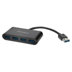 USB3.0 HUB 4Port SuperSpeed Kensington UH4000 5Gbit s Black