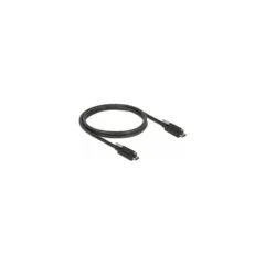 USB3.1 USB Type-C Stecker to USB 3.1 Gen 2 USB Type-CTM Stecker mit Schraube oben 1 m