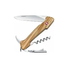 V-0.97 01.63 Wine Master Taschenmesser. mit Holzgriff. nussbaumholz