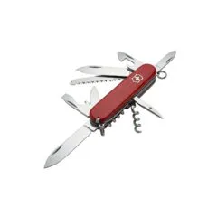 V-1.36 13 Camper Taschenmesser. Holzgriff. rot