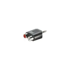 VALUE 3.5mm ST zu Cinch 2x BU Adapter