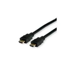 VALUE 4K HDMI Ultra HD Kabel mit Ethernet. ST ST. schwarz. 7.5 m