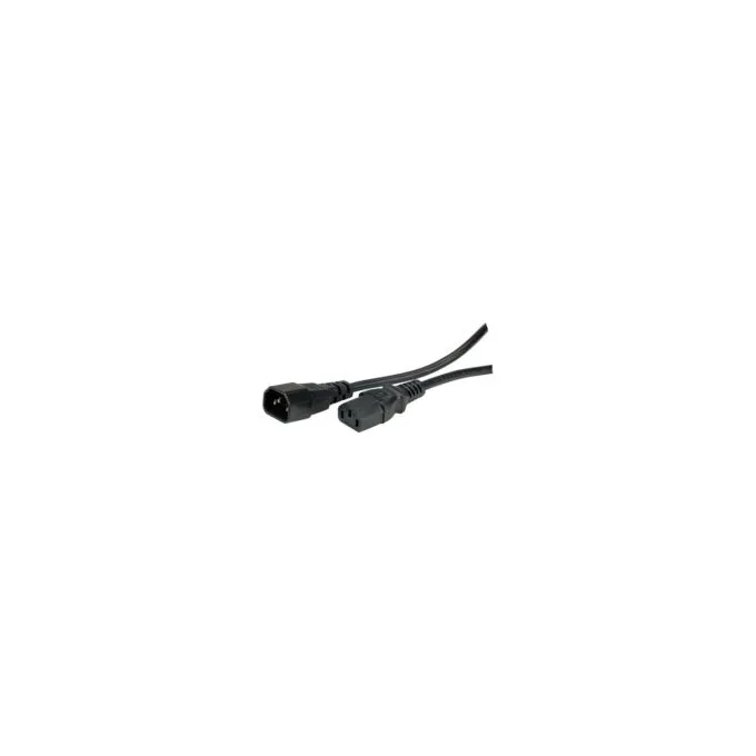 VALUE Apparate-Verbindungskabel IEC 320 C14 - C13 schwarz 1.8m — image 2