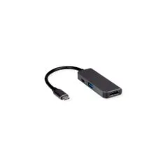 VALUE Display Adapter USB Typ C - HDMI + USB 3.2 Gen 1 A + Typ C PD