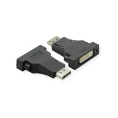 VALUE DisplayPort-DVI Adapter. DP Stecker-DVI Buchse