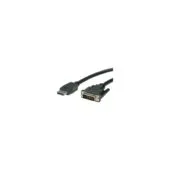 VALUE DisplayPort Kabel DP ST - DVI-D ST. schwarz. 1 m