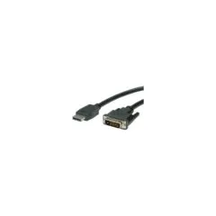 VALUE DisplayPort Kabel DP ST - DVI-D ST. schwarz. 1 m