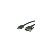 VALUE DisplayPort Kabel DP ST - DVI-D ST. schwarz. 2 m