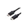 VALUE DisplayPort Kabel. v2.1. 16K. 80Gbit s. DP ST - ST. schwarz. 1 m
