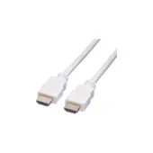 VALUE HDMI High Speed Kabel mit Ethernet. wei. 1.5 m