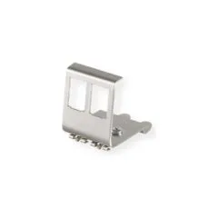 VALUE Hutschienen-Adapter unbestckt. fr 2 Keystones