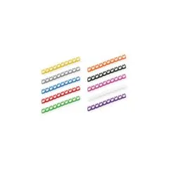 VALUE Kabelmarkierungsset fr Patchkabel. 4 - 5.5mm. 10 x 10 St.. mehrfarbig