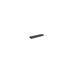 VALUE Kat.5e Class D 48.26cm 19Zoll-Patchpanel 24P geschirmt schwarz