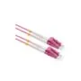 VALUE LWL-Kabel 50 125m OM4. LC LC. Low-Loss-Stecker. violett. 15 m