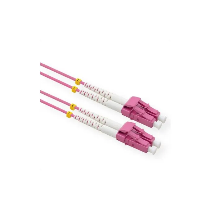 VALUE LWL-Kabel 50 125m OM4. LC LC. Low-Loss-Stecker. violett. 2 m — image 1